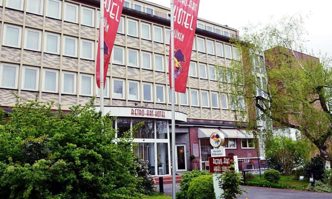 Retro - Art - Hotel Lünen Esterno foto