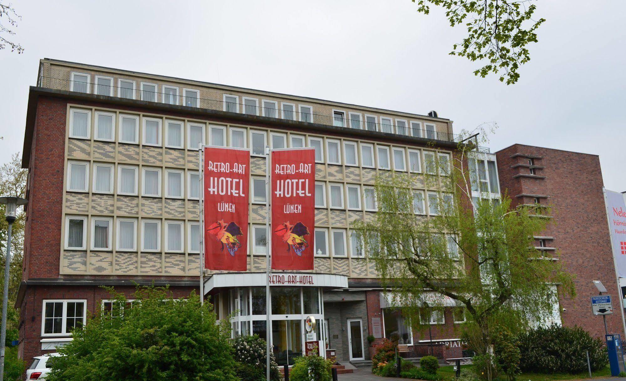 Retro - Art - Hotel Lünen Esterno foto